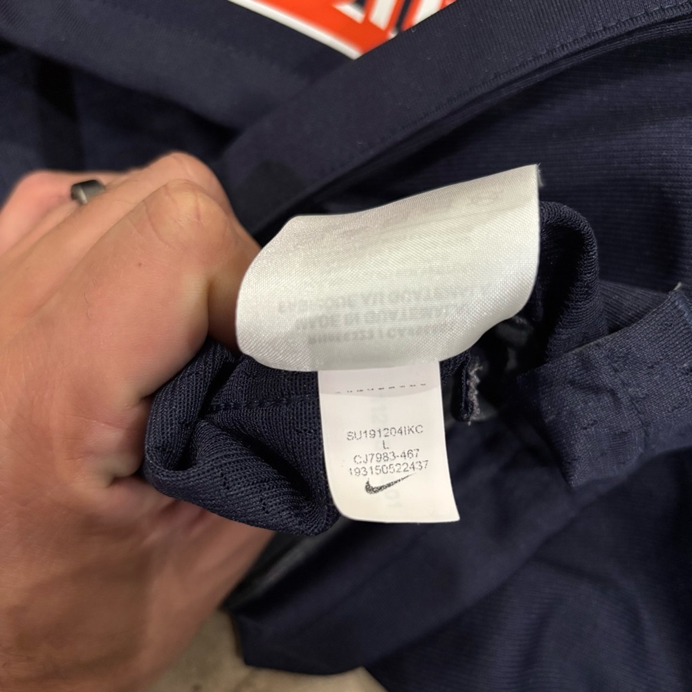 Nike Women’s Chicago Bears Khalil Mack Navy 100th Season On field‎ Jersey sz L - Picture 9 of 14
